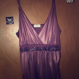 MKM designs purple top